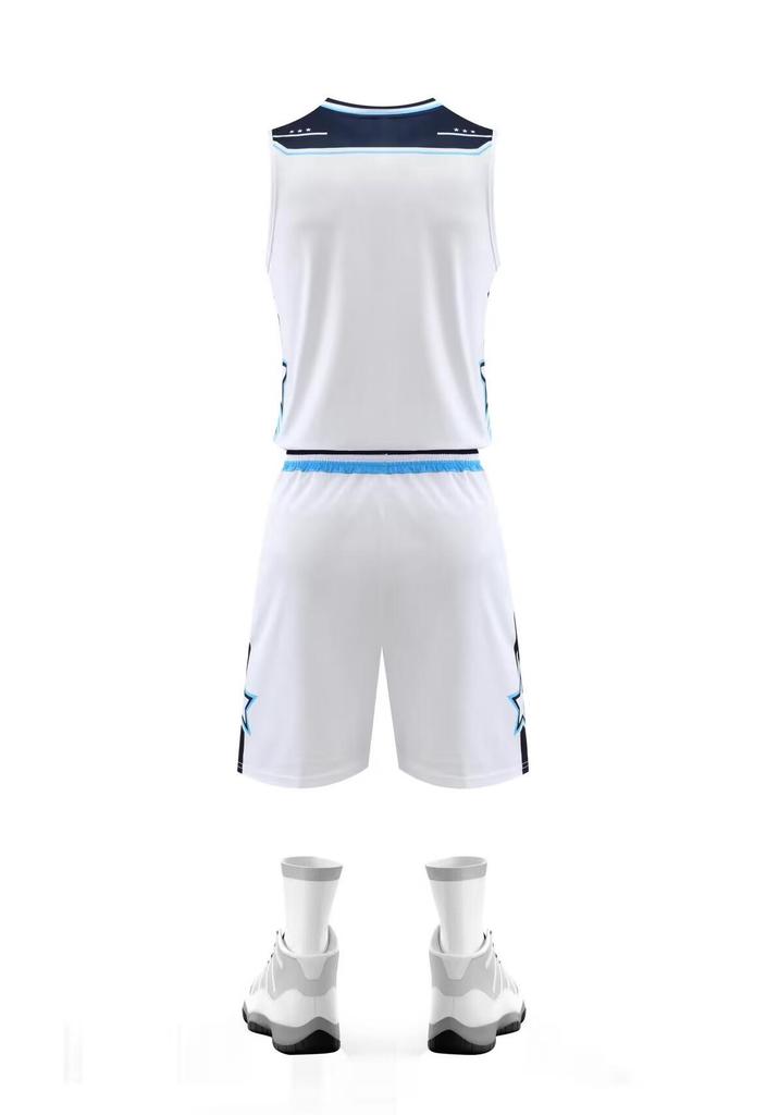 Cross-Border Basketball Training Uniform Set for Children and Adults