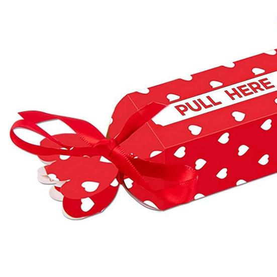 Christmas Surprise Money Pull Pouch Candy Shape Pull Out Money Gift Holder for Kids Adults DIY Christmas Money Box for Cash Gift Pull