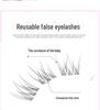 Super Soft Curved Natural False Eyelashes - Model 8910mm Short Straight Single Cluster