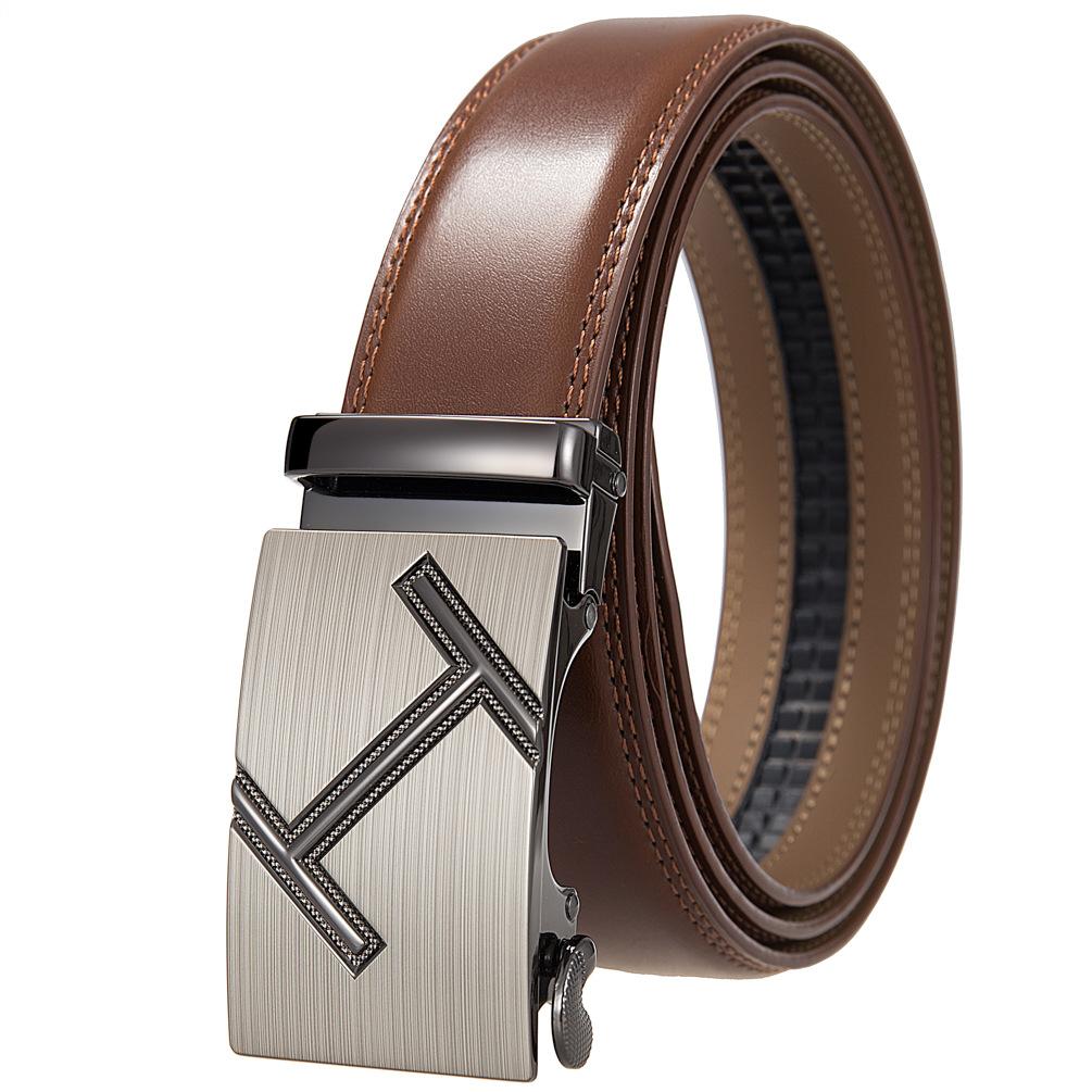 

Мужской ремень с автоматической пряжкой, ремень Ly36-21729-1 110-130CM