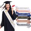 European Class of 2026 Glitter Graduation Ceremony Sash