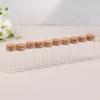10 Stück Reagenzgläser aus Glas mit Korken, Nachrichtenflaschen, Gläser, Fläschchen, Geschenk, Kunst, Basteln, 5 ml, 8 ml, 10 ml, 12 ml, 15 ml, 20 ml, 25 ml, 30 ml