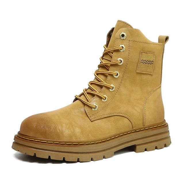 

Fashion FUQIAO Unisex Ankel Boots Elevator Height Increase Shoes for Men Insole 7CM Adjustable Shoe Lifts Women Leather Plus Size 35-47 35 WOMEN хаки