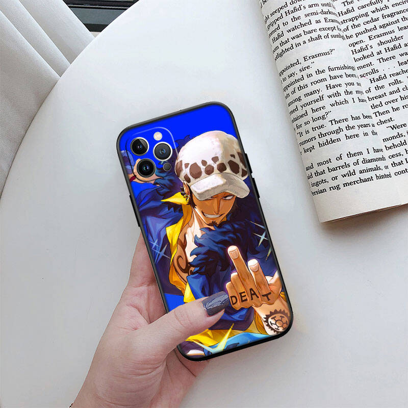 MH117 One Piece Law Phone Shell Case for iPhone 7 8 11 12 13 14 15 16 17 16E XS Pro Max XR X SE Air