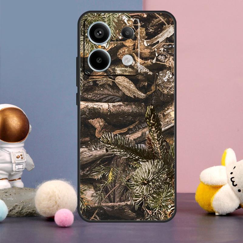 Camouflage Jagd Case Für Xiaomi Redmi Note 15 Pro Plus 10 11 12 13 14 Pro Redmi 15 15C 14C 10C 12C 13C Hülle