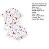 Women's Halloween Pajamas Sets 2 Piece Ghost Pumpkin Print Shirts And Shorts Pjs Lounge Set Button Down Short Sleeve Sleepwear
