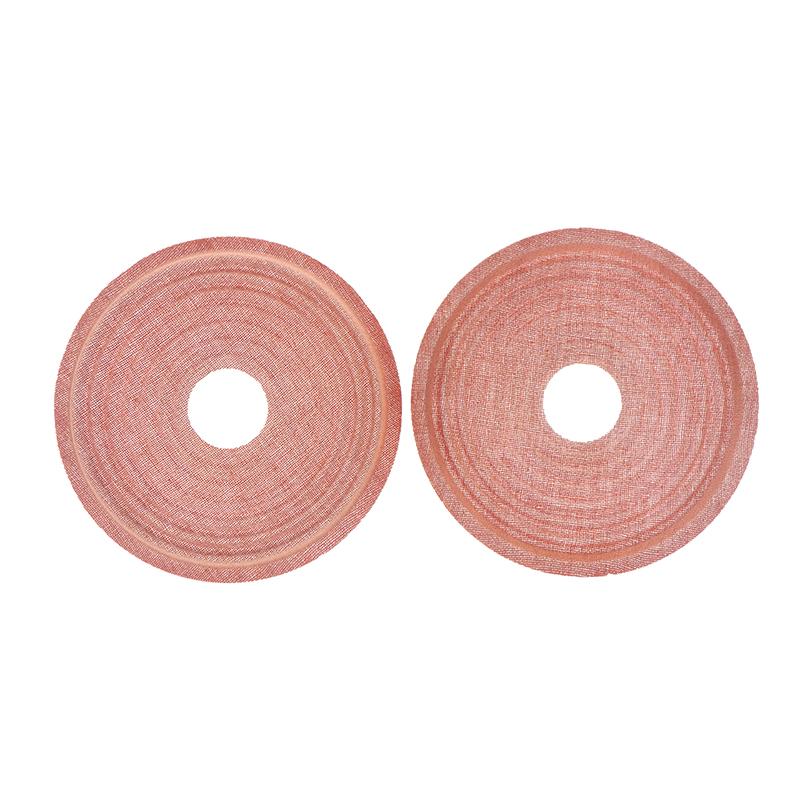 2 Peças Grave Elástico Onda Alto-falante Subwoofer Woofer Alto-falante Reparo Aranha Amortecedor Junta da Bobina de Voz