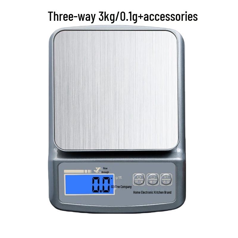 

Jinmiao 3kg/0.1g Multifunction Digital Kitchen Scale (CN version)
