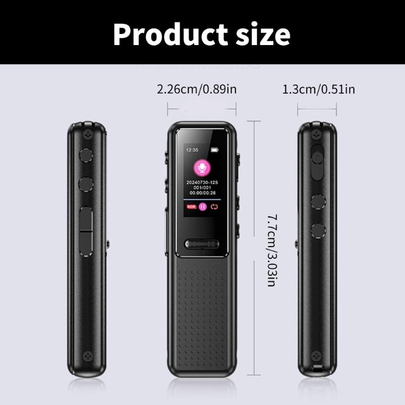 ZD39 Auditory Recorder High Capacity Voice Recorder Featuring Password Protect And Appointment Recording