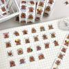 500Pcs/Roll Cartoon Capybara Sticker Decals Decoration Diy Phone Notebook Suitcase Laptop Kids Sticker
