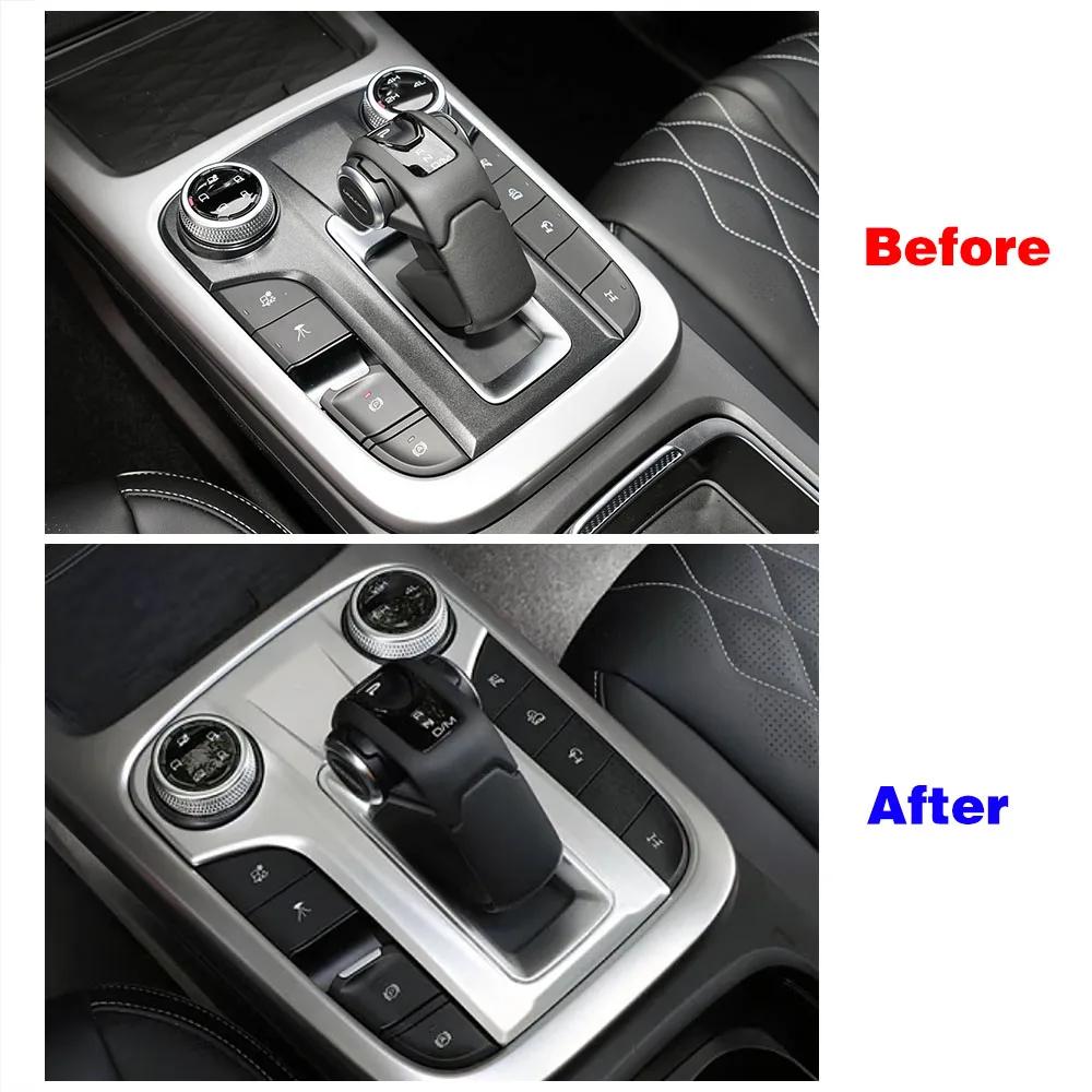 For GWM Tank 300 2024 2024 RHD LHD Accessories Silver Decor Interior Center Console Part Refit Frame Cover Trim Car Styling