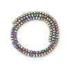 1 Strand Rondelle Faceted Crystal Beads Colorful Glass Loose Bead For Jewelry Making DIY Bracelet Necklace Supplies 3/4/6/8/10mm