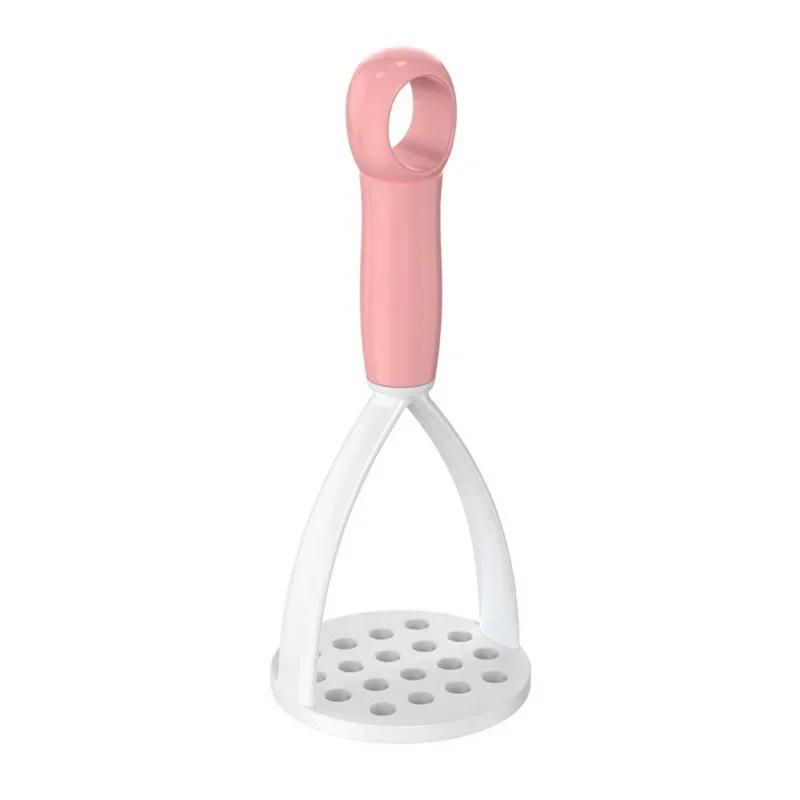 1Pc PP Pressed Potato Masher Ricer Puree Juice Maker Potato Pusher Smooth Mashed Potatoes Crusher Fruit Tools Kitchen Supplies