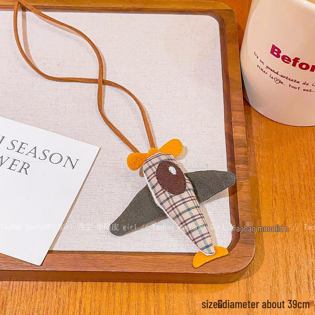 2024 Cute Cartoon Sweater Lanyard Chain for Women - Autumn/Winter Pendant Neckwear & Accessory