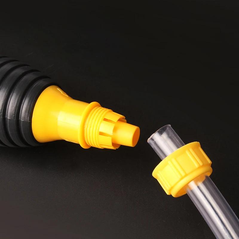 3PCS Car Sucker Oil Transfer Fuel Pump Multifunctional Manual Pump for Gasoline Gas Oil Fuel Petrol Diesel Fluid Water Fish Tank