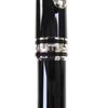 Great MONTBLANC Ballpoint Pen Meisterstück Classic Black Mens Platinum Line Used