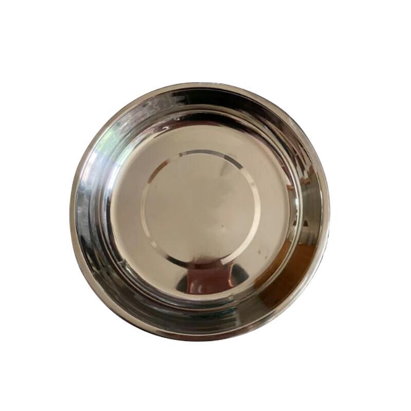 ONYLM 16cm 304 Stainless Steel Round Plate