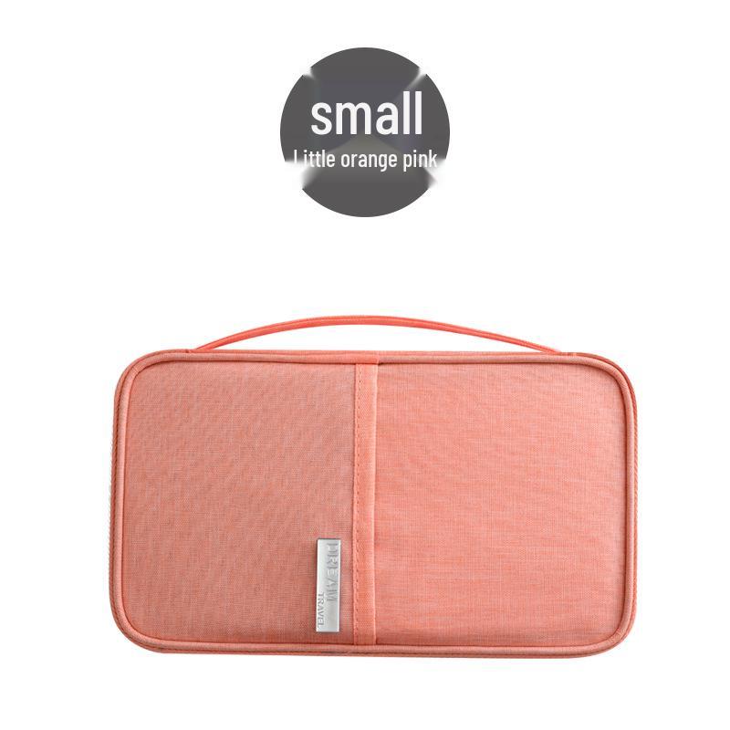 

Многофункциональная сумка для паспорта большой вместимости - Европейский и американский стиль, водонепроницаемая катионная ткань Оксфорд, держатель для проездных документов и карт.