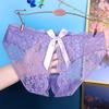 Yan Beiwei 3D Bow Breathable Hollow Sultry Sexy Women's Underwear 634