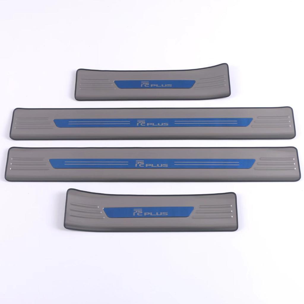 Applicable22Style BYD YuanplusStainless Steel Threshold Strip Welcome Pedal Back Fender Backup Tail Box