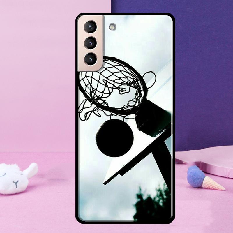 Basketball Sports Phone Case For Samsung Galaxy S25 Ultra S24 Ultra S9 S10 S20 S21 S22 Plus S23 S24 FE Cover