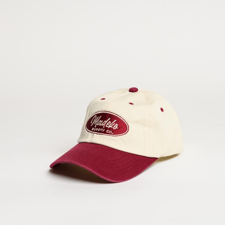 Madeko Two Tone Supply Co Ball Cap_Red