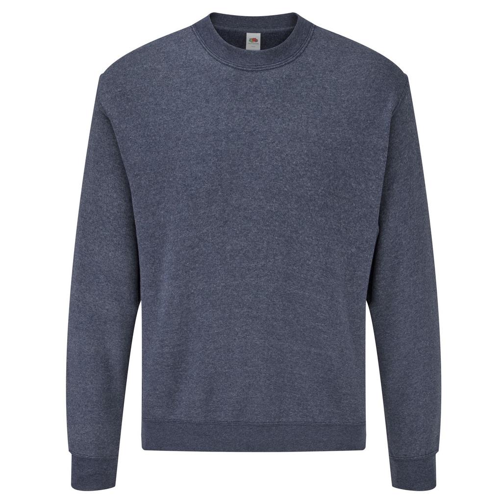 Fruit of the Loom Unisex Adult Classic Heather Set-in Sweatshirt