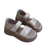 Retro Style~ Platform Sandals for Women's Summer Wear Casual Sandals To Increase the Height with Skirts, Mother Soft-soled Platform Sandals for Women