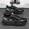 Mens Running Shoes 2026 New Mesh Breathable Comfortable Sports Shoes Trendy Casual Flat Lace-up Sneakers for Men
