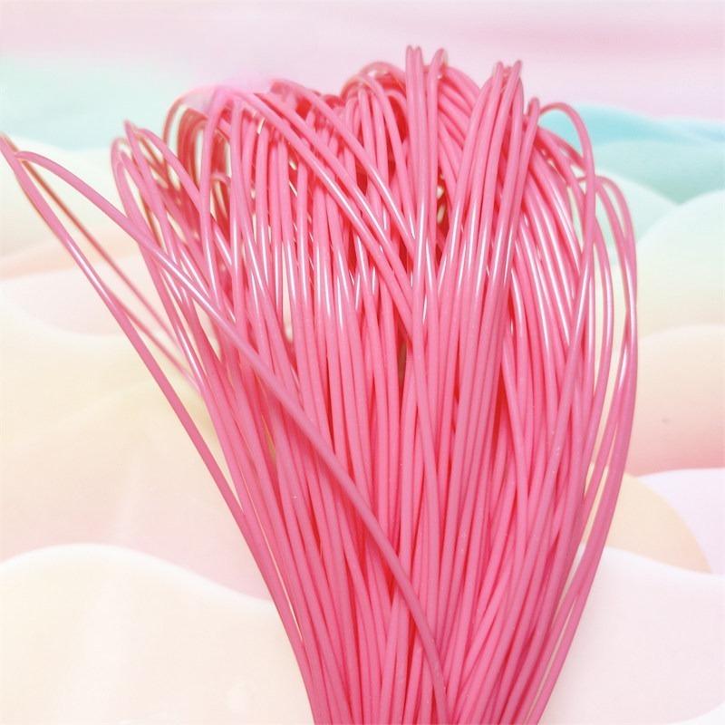 500g 2.4mm PE Round Synthetic Rattan Weaving Material Plastic Knit for Furniture Repair Chair Table Basket about 90Meter