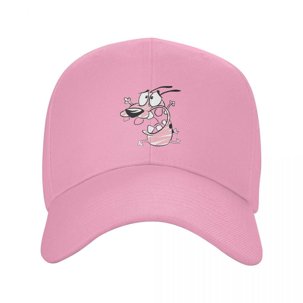 Cowardly Dog Courage Cartoon Baseball Caps Fashion Men Women Hats Adjustable Cap Hip Hop Baseball Hat Casquette