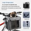 Expandable Foldable Pet Carrier Bicycle Basket for Cats & Dogs – Large Capacity, Cross-border Exclusive.