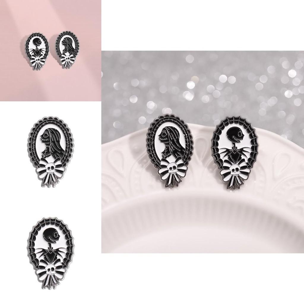 Colorful Alloy Cartoon Character Brooch Qhxz2776 And Qhxz2777 For Trendy Personal Accessories