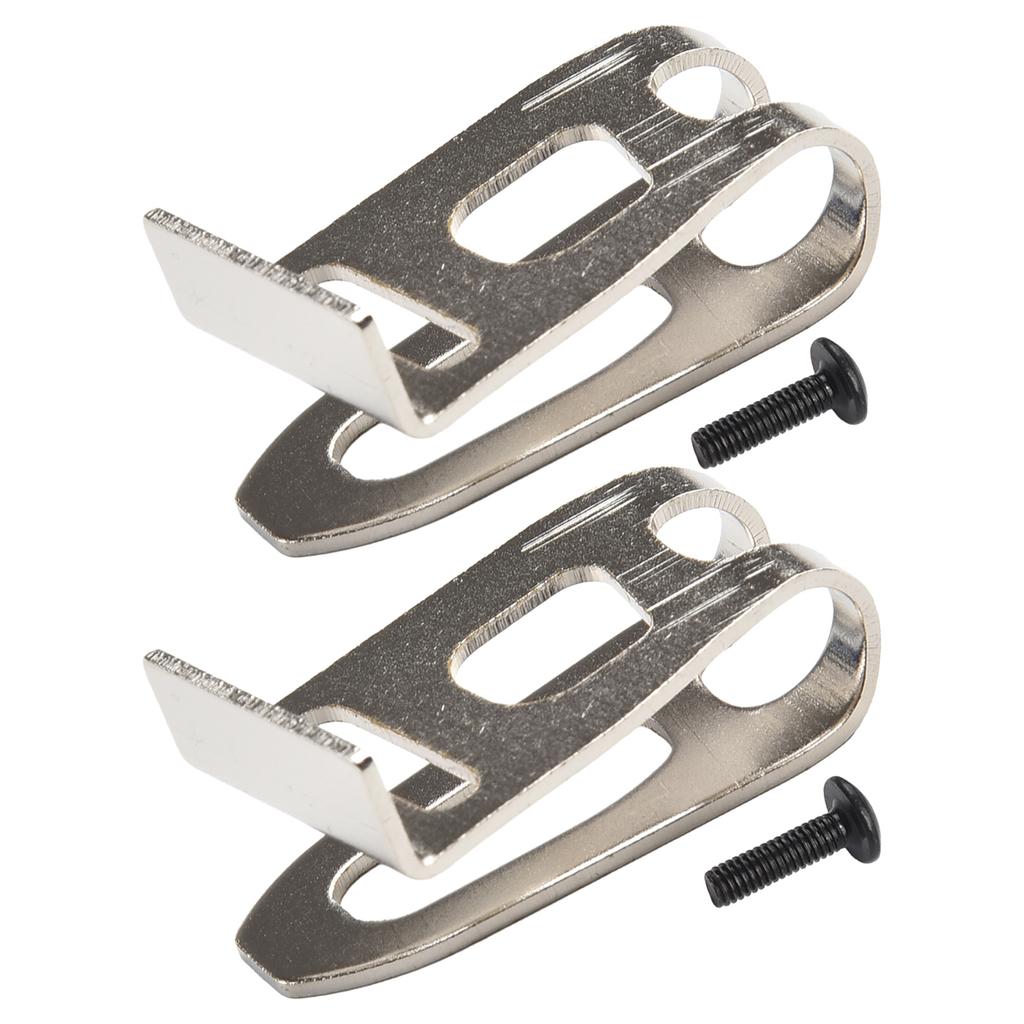 1 Set Belt Clips Power Tools Screw Silver Essential Accessory Fits For Cordless Drills For LXT DTD152 DTD129 DTL061