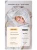 Newborn Baby Swaddle Blanket with Mulberry Silk - Velvet Plush for Delivery Room and Home