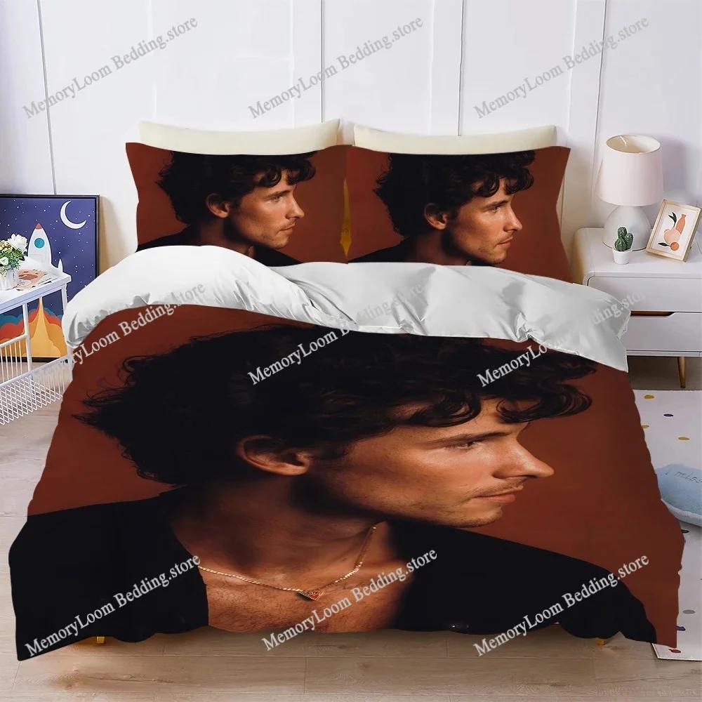 Singer S-Shawn M-Mendes Duvet Cover Set Home Style Bedding Soft Laundry Cotton Bed Four Seasons Student Dormitory Home Textile