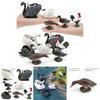 Animal Figurine With Realistic Plastic Ducks Rooster Swans For Educational Display And Collecting