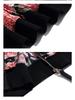 2025 Summer Plus Size Chiffon Cardigan - Women's Printed Long Sleeve Sun Protection Jacket for Middle-aged Moms