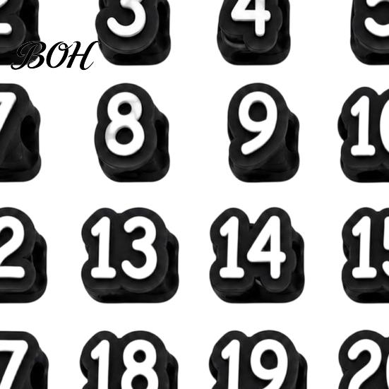 Classroom Pencil Organizer 1-20/1-30/1-50 Numbered Toppers, Reusable Labels Identification System for Teachers, Tracking Markers School Organization