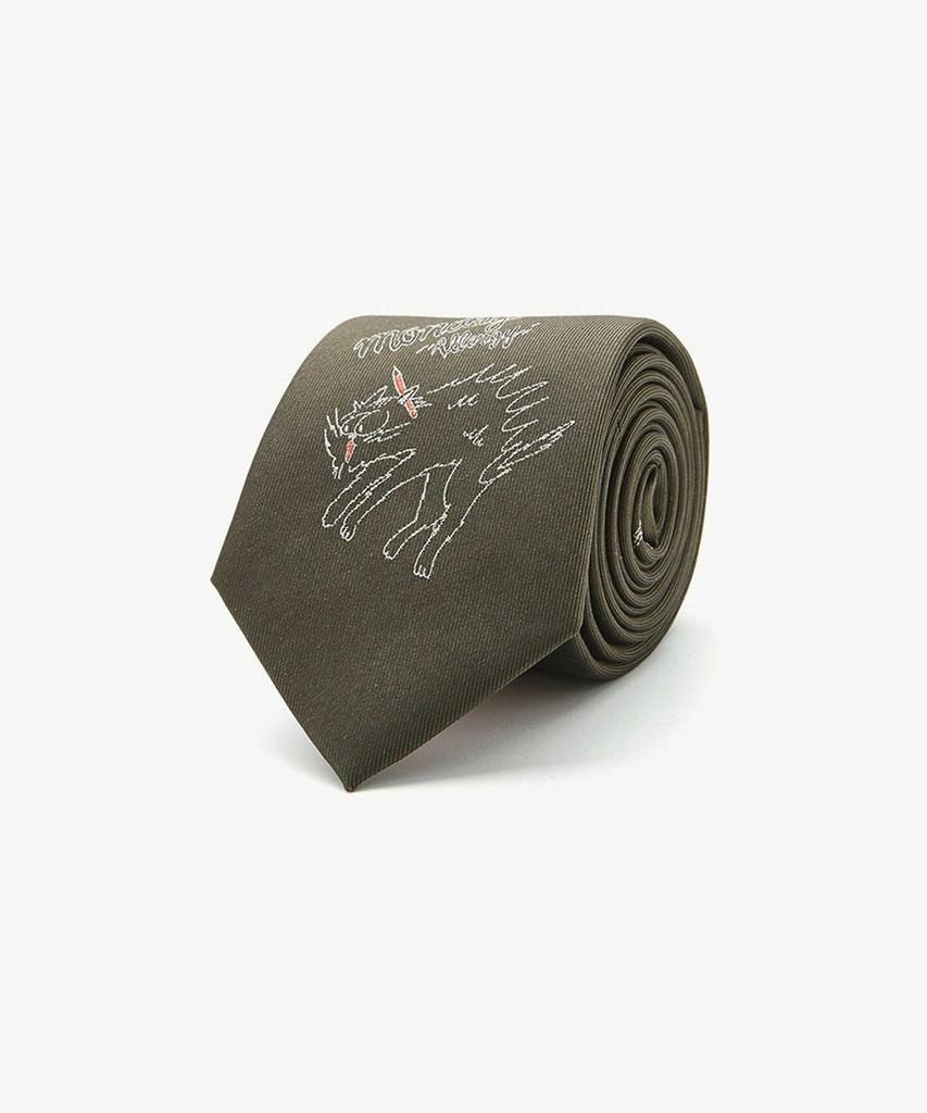 STCO Persona Embroidered Tie_Khaki_Sntuz45Nsk