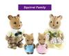 Non-Toxic Forest Animal 1/12 Dollhouse Furniture Bedroom Kitchen Bathroom Set Miniature Simulation Dolls Accessories Diy Toys Children