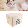 Foldable Pet House with Ice Packs Comfortable Portable Indoor Pet Cave All Season   for Home Travel