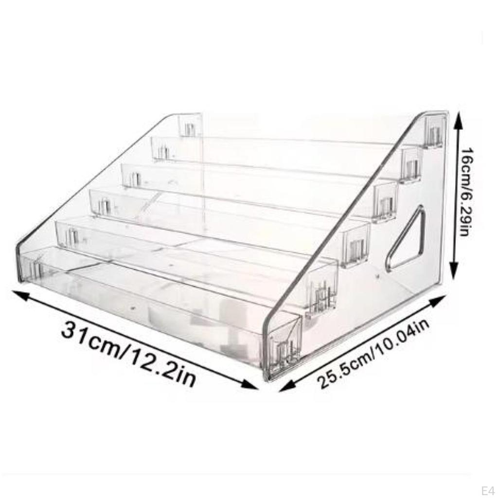 2 Acrylic Lipstick Holders, Nail Polish Display Stand, Essential Oil Stands for Shop