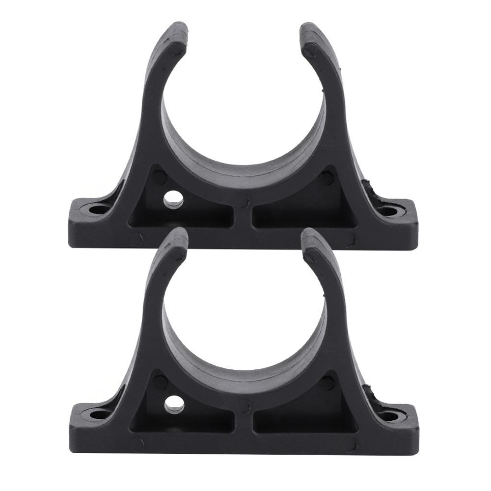 1 Pair Clip-On Kayak Paddle Holder Plastic Boat Paddle Clips for Kayaks Canoes Rowing Boats