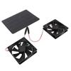Solar Panel Fan Kit 12V 10W Portable Universal Energy Saving 4.7in Exhaust Fan for Greenhouses Pet H