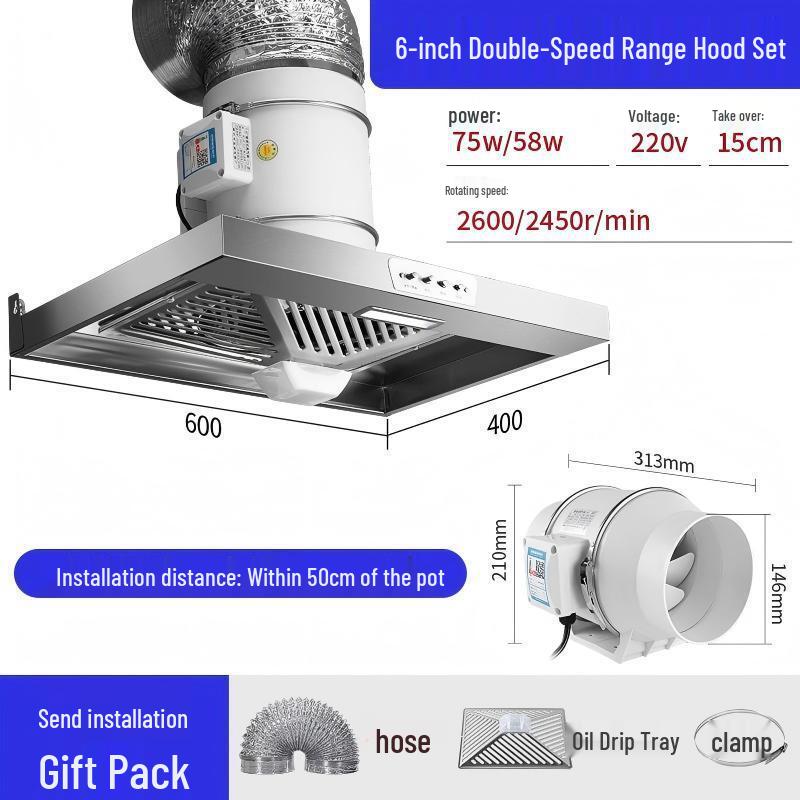 OLOEY Powerful Kitchen Exhaust Fan