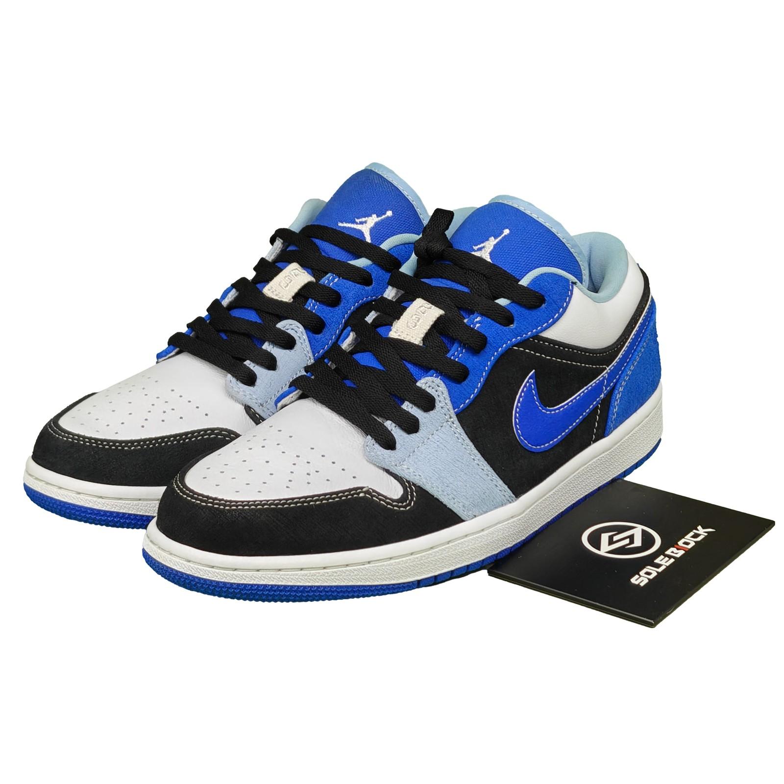 

Jordan 1 Low Black/Blue/Light Blue/White - DH0206-400 44