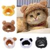 Pet Cap Bear with Ears Hat Cute Costume Party Accessories Cats and Dog