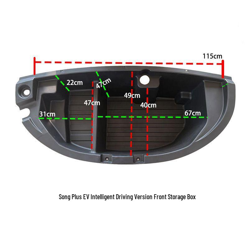 BYD Song Plus EV 25 Front Trunk Storage Box
