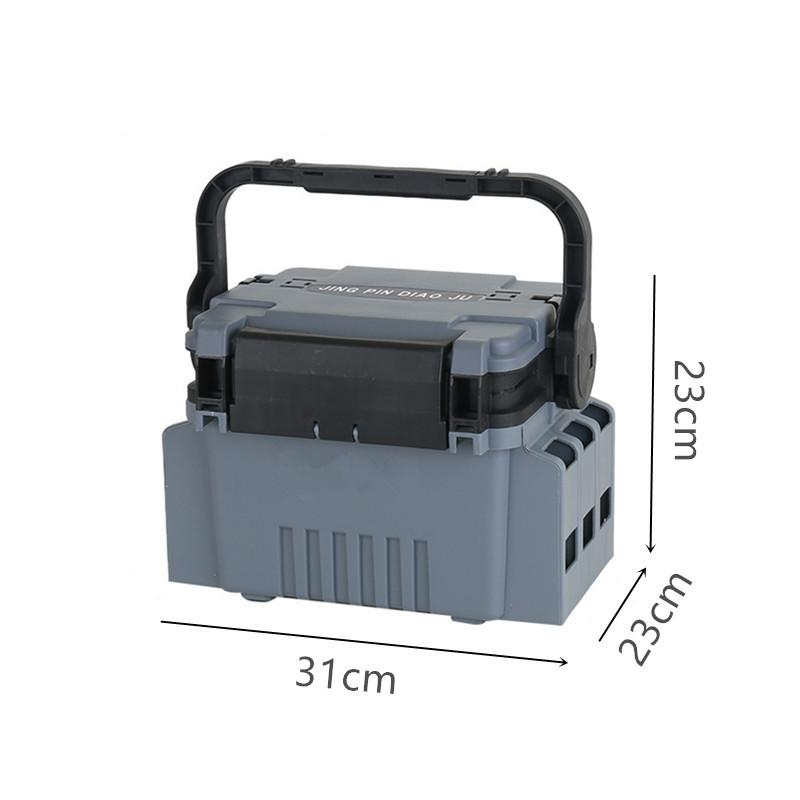 Multifunktionale Tragbare Angelbox Rutenständer Angelbox Rutenbehälter Angelbox Rutenhalter Zubehör